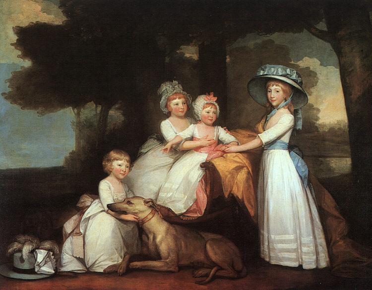 Gilbert Charles Stuart The Percy Children France oil painting art